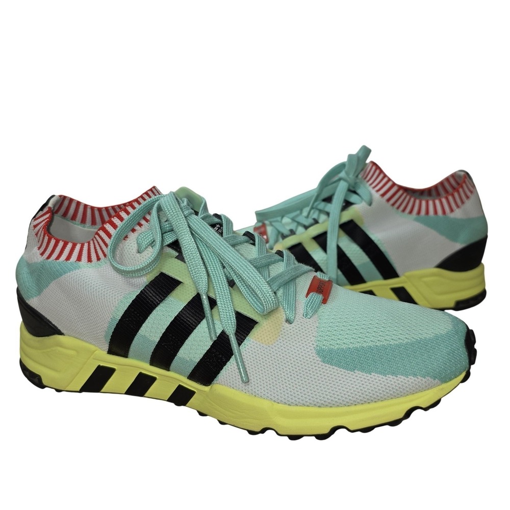 Adidas ADV 91/17 EQT Shoes Mens Size 10.5 Multicolor Knit Running Sneakers